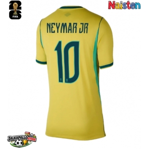 Brasilia Neymar Jr #10 Kotipaita Naisten MM-kisat 2026 Lyhythihainen